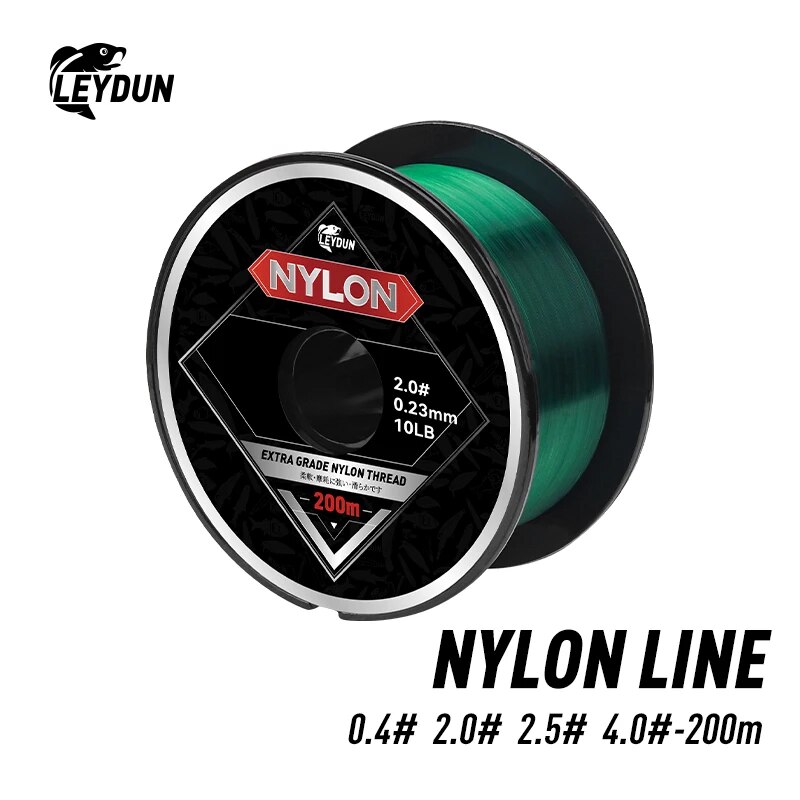 Leader Line - Lenza da pesca in nylon super
