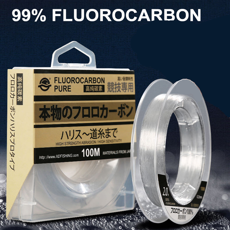 Leader Line - 99% Fluorocarbon lenza 100M giapponese importato