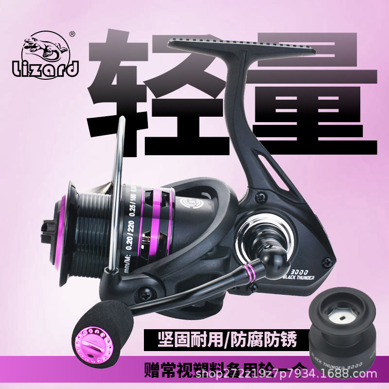 Ice Fishing Line - Mulinello da spinning con bobina bassa