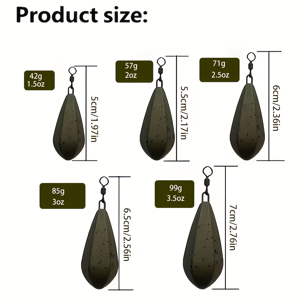 Set di 4 Pesi Pesanti per Pesc - Leader Line recensione e prezzo