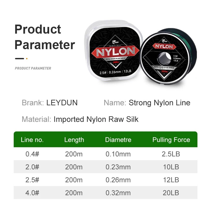 Lenza da pesca in nylon super  - Leader Line recensione e prezzo