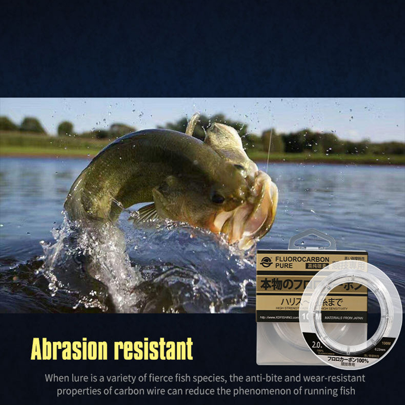 99% Fluorocarbon lenza 100M gi - Leader Line recensione e prezzo